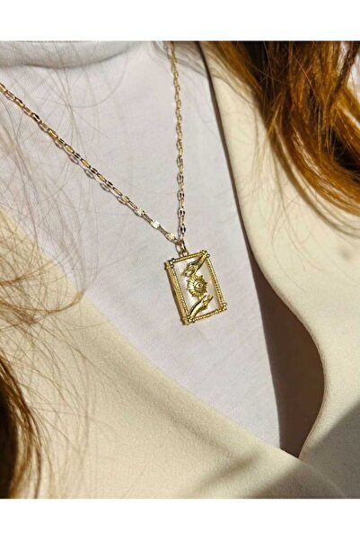 SEZGİLİ Çelik The Magican Tarot Kolye Kadın Anneler Günü Kolye
