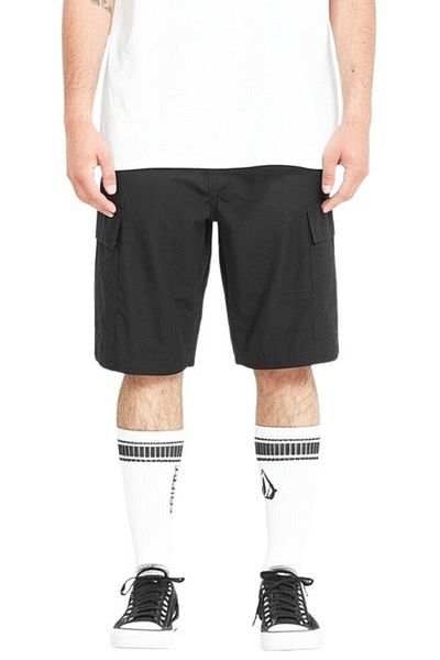 Volcom Strange Tripper Cargo 22 Blk Shorts