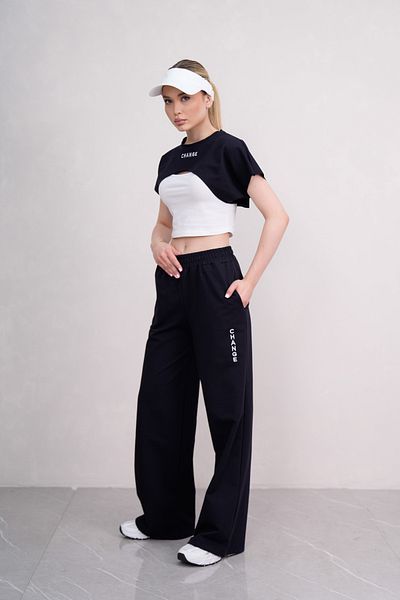 PONÇİK Crop Tracksuit Set
