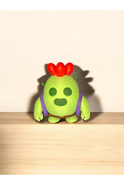 3boyutcraft Brawl Stars Spike Figür Büyük Boy 15 CM