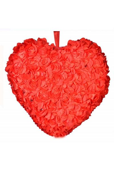 PUFO Decorative pillow Pufo True Love, 37 cm, red