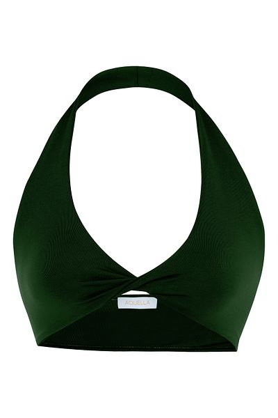 AQUELLA Rotating Khaki Crop Top