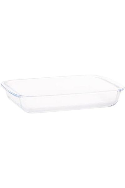 HOME MAKER Oven Glass Rectangular Baking Dish, 1.5 Liter Capacity