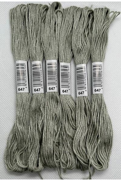 ALMİŞ 6 Pieces Single Color Etamine Cross Stitch Bracelet Brazilian Embroidery Thread 3-647