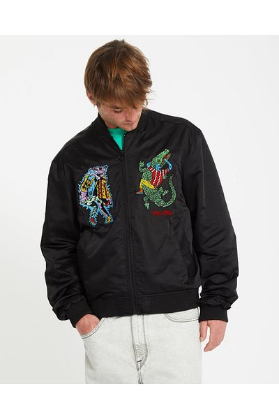 Volcom Fa Bob Mollema Jacket Blk Coat