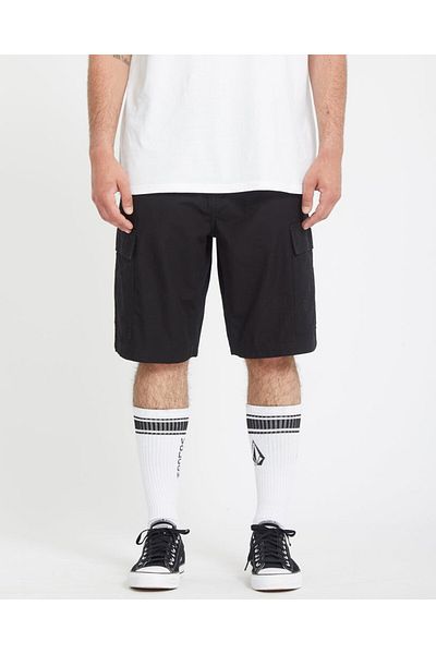 Volcom Strange Tripper Cargo 22 Blk Shorts