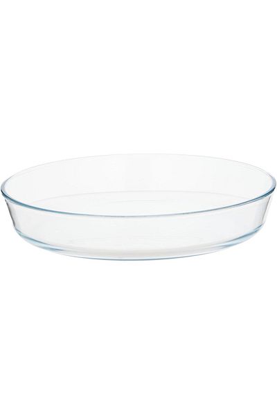HOME MAKER AHM 3.0L ROUND BAKE DISH - OVEN GLASS
