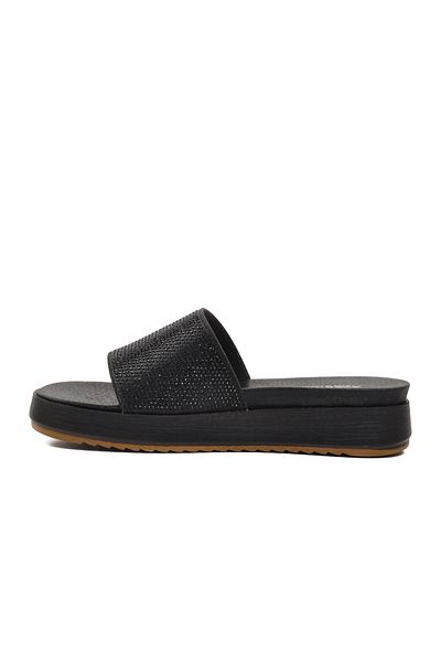 Aspor Black Women's Slippers