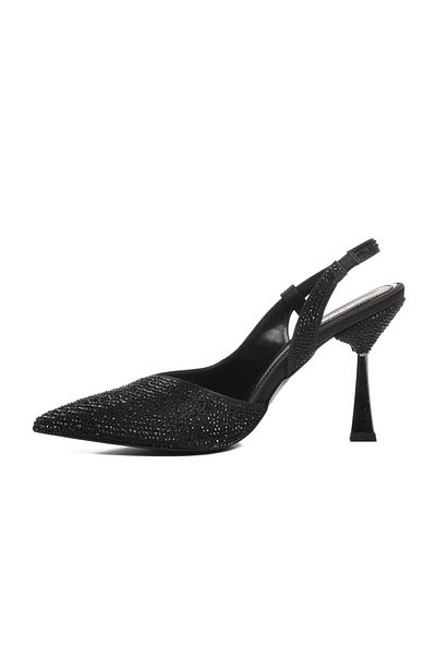 Aspor Black Women's Evening Dress Shoes
