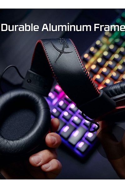 CLOUD HyperX Cloud II Wired Gaming Headset for PC, PlayStation 4, Xbox One, and Nintendo