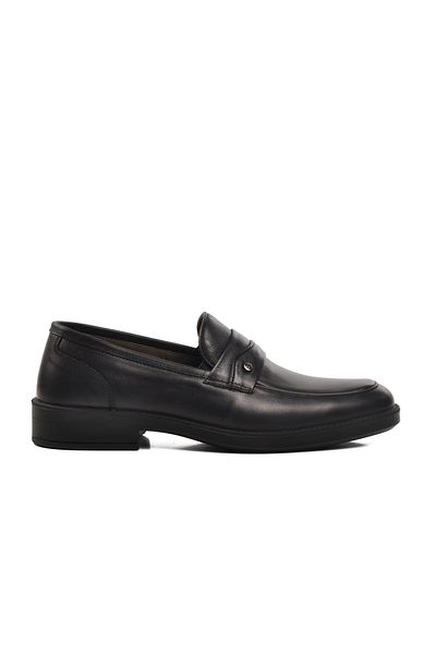 Aspor Black Men's Loafer Shoes