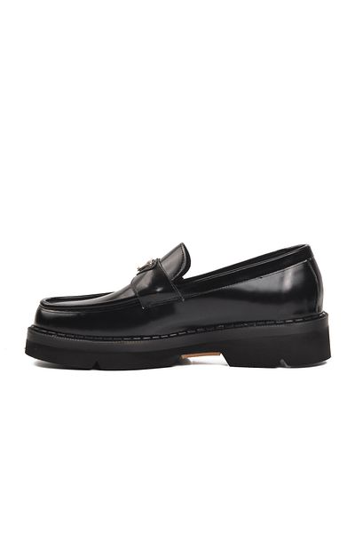 Aspor Black Opening Men's Loafer Shoes Premium