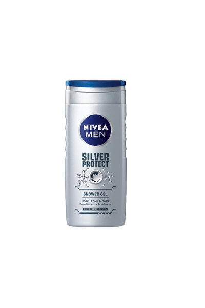 NIVEA Gel De Dus Men Silver Protect, 500 ml