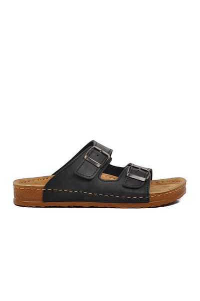 Aspor Black Women's Slippers