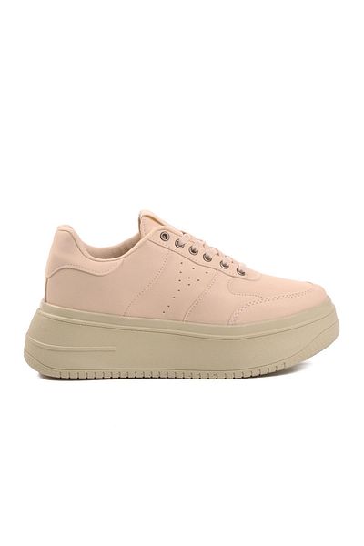 DUNLOP Beige Women's Sneakers Sneaker