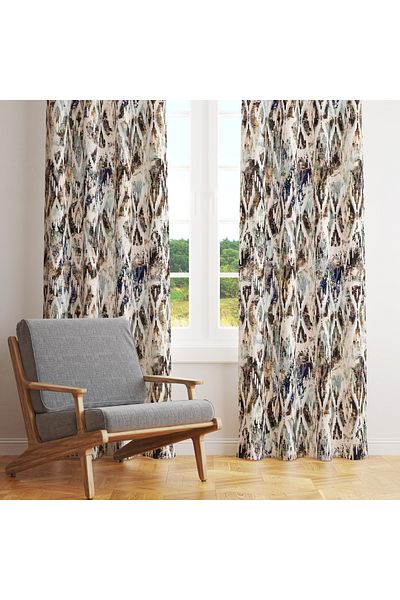 stellahomes Special Design Decorative Background Curtain 140X260 cm Single Wing