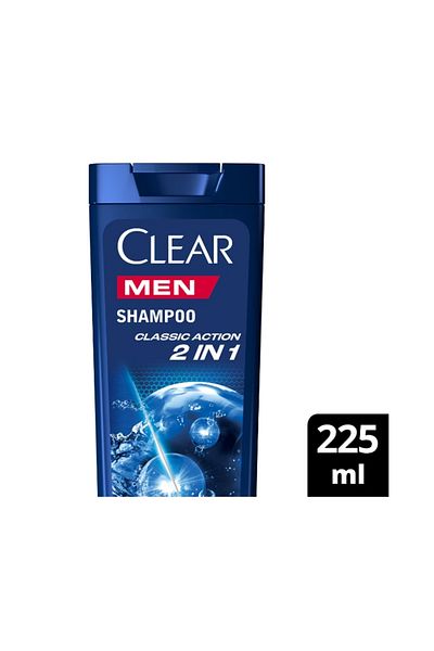 Clear Sampon Men Classic, 225 ml