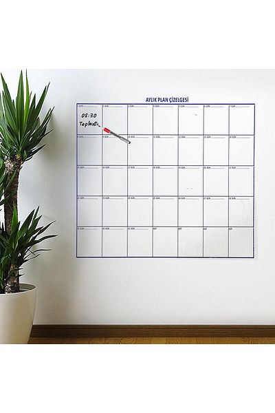 Emperium Monthly Planner Magnetic Wall Sticker Calendar Plan Schedule (5122)