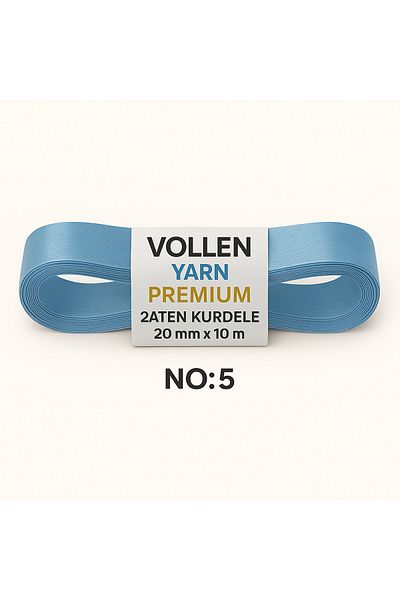 vollen yarn Νο:5 Σατέν Κορδέλα 20 mm 10 mt