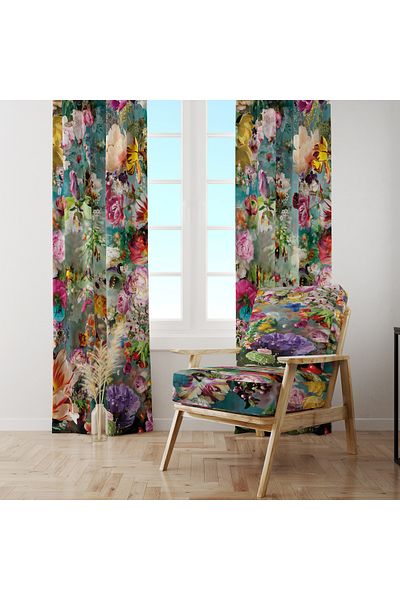 stellahomes Special Design Decorative Background Curtain 140X260 cm Single Wing