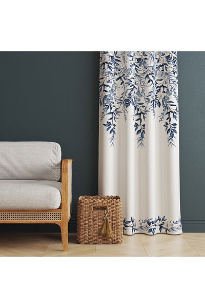 stellahomes Special Design Decorative Background Curtain 140X260 cm Single Wing