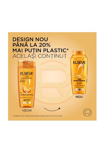 L'oreal Sampon Elseve Ulei Extraordinar Pentru Par Uscat, 400 ml