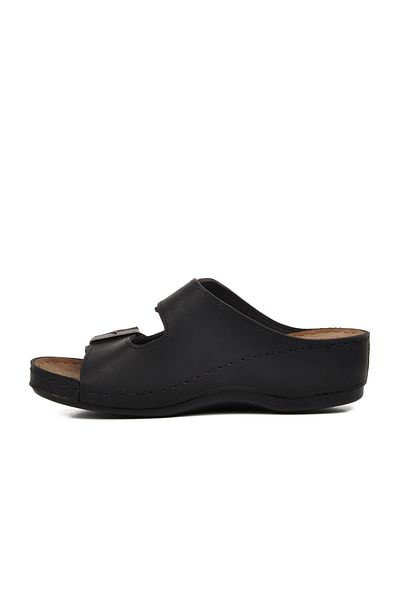 Aspor Black Women's Slippers