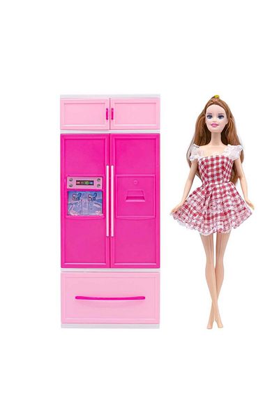 NEZADE STORE Anlily My First Kitchen Set Baby Refrigerator