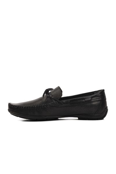 Aspor Black Men's Loafer Shoes