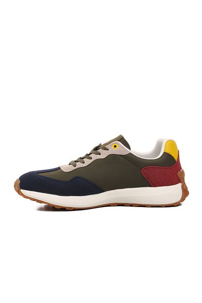 Aspor Khaki Green Men's Sneakers