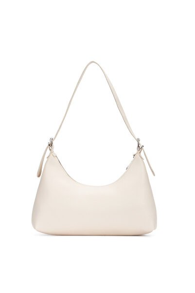 Adelina Bags Baget El Kol Ve Omuz Çantası Kadın Çanta Krem