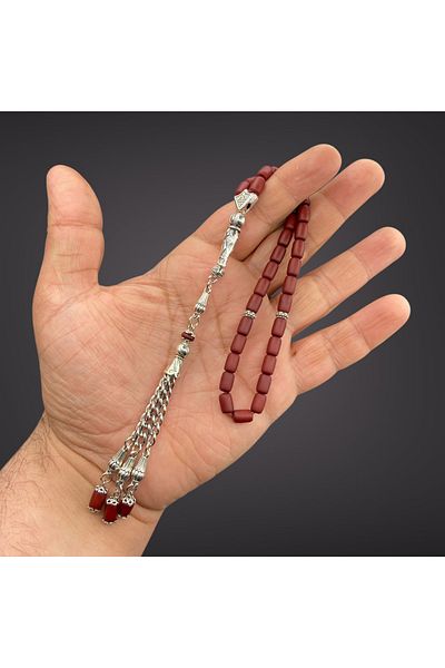 Kt 5X8 mm German Fiber Rosary