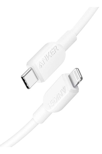 Anker USB C to Lightning Cable, 310 USB-C to Lightning (Black, 6 Feet), MFi Certified, Fast Charging