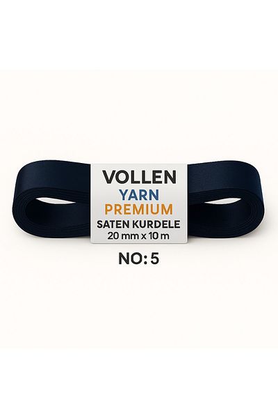 vollen yarn Νο:5 Σατέν Κορδέλα 20 mm 10 mt