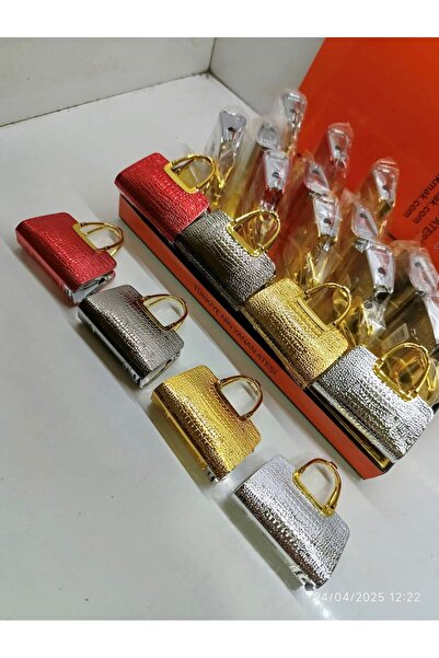 Genel Markalar Çanta Çakmak 3D Tasarım Yeniden Doldurulabilir Bütan Sevimli Kadın Çanta Çakmağı 4 Renk