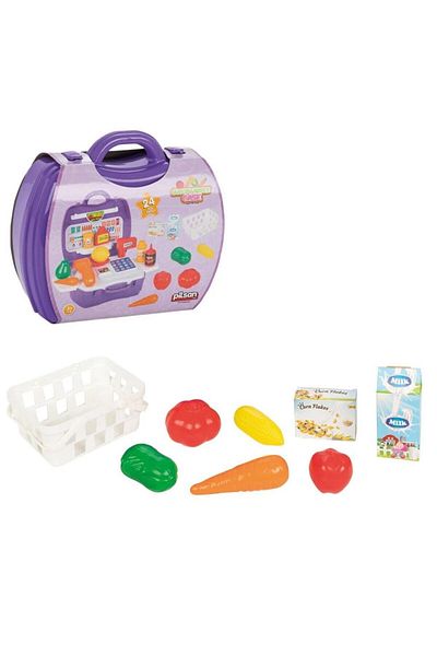 Toptan Bulurum 03 563 Grocery Set with Bags - Toy