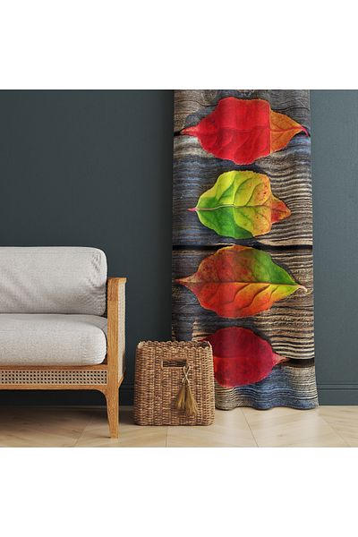 stellahomes Special Design Decorative Background Curtain 140X260 cm Single Wing