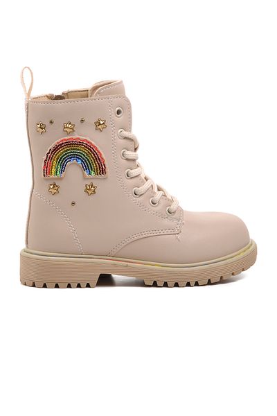 pepino Walkway Cream Girl's Boots