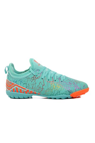 Playup Mint Green Ankle Elastic Children's Astroturf Field Shoes