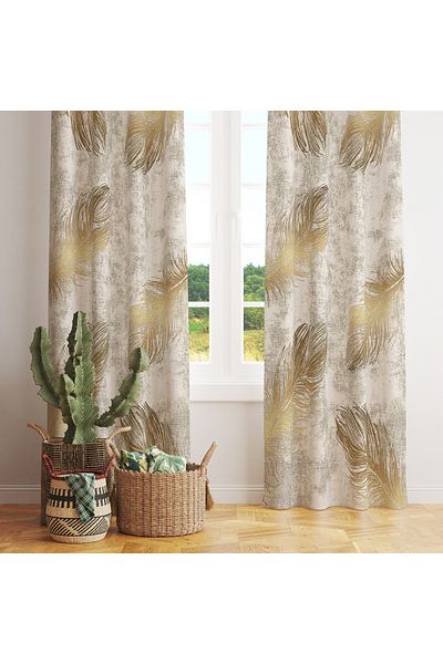 stellahomes Special Design Decorative Background Curtain 140X260 cm Single Wing
