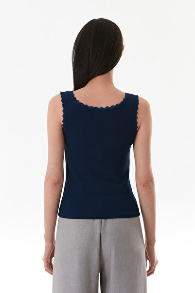 Fulla Moda Wrapped Fabric Lace Strap Bodysuit