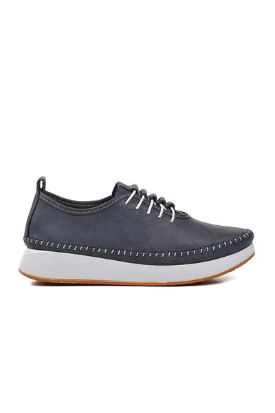 Aspor Navy Blue Women's Flat Casual Casual Shoes
