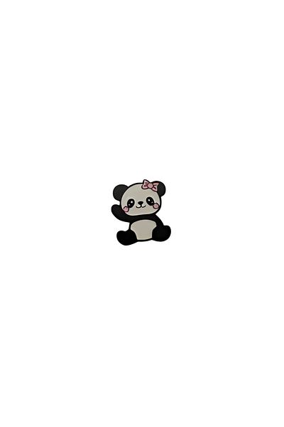 Panda ملصق معدني باندا