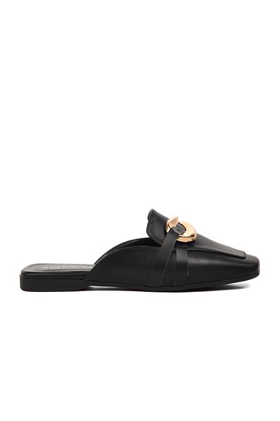 Aspor Black Women's Slippers