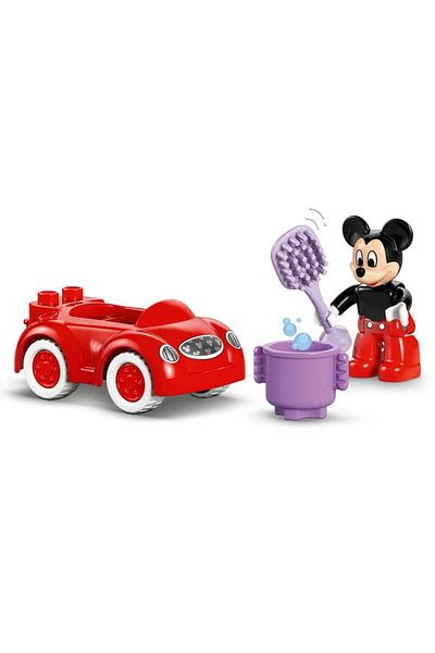 Toptan Bulurum 10454 Duplo Mickey Mousenun Club House and Carriage 27 Parts +2 Years