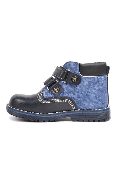 Aspor Navy Blue Denim Blue Kids Boots