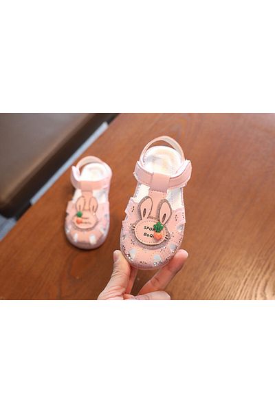 Superbaby Sandale roz - Carrot bunny