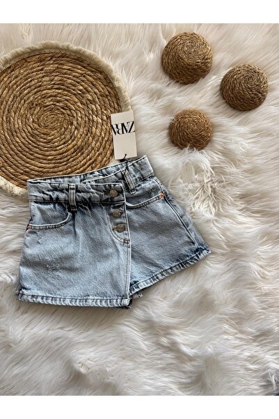 ADEN CO denim şort etek(ihraç fazlası)