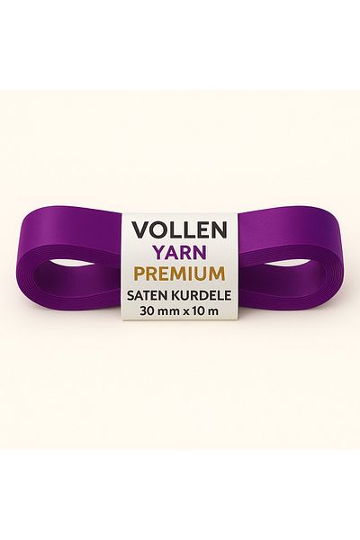 vollen yarn 30 mm 10 Mt Satin Ribbon