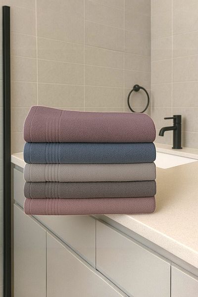 MixCotton Home 100% βαμβάκι 140x70 cm μεγάλο μέγεθος 2 πετσέτες μπάνιου